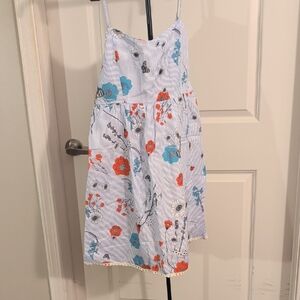 Hayden Blue and Orange Floral Dress